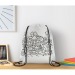 Sac à cordon non tissé, sac intissé et sac non tissé promotional