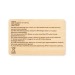 Product thumbnail Bamboo rfid card - Custos + 1