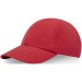 Casquette 6 panneaux Mica GRS recyclée ajustée, Bonnet et casquette durable promotional