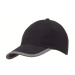 Cap with reflective piping, Reflective cap promotional