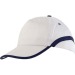 Product thumbnail Basic cap with contrasting edging 0