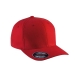 Casquette  flexfit® coton brossé - 6 panneaux, Casquettes Flexfit promotional