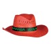 Coloured straw hat, straw hat promotional