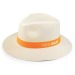 Chapeau en papier écru BORSALINO (Sur-mesure), chapeau de paille promotional
