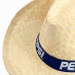 Chapeau paille blanche PLANTEUR, chapeau de paille promotional