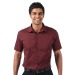 Russell Collection men's short-sleeved fitted shirt wholesaler