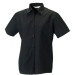 Chemise en popeline femme manches courtes Russell Collection wholesaler
