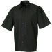Russell Collection men's short-sleeved poplin shirt wholesaler