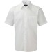 Russell Collection men's short-sleeved poplin shirt, Russell Textile promotional