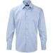 Russell Collection Men's Long Sleeve Herringbone Shirt, Russell Textile promotional