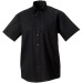 Russell Collection no-iron men's short-sleeved shirt wholesaler