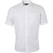 Chemise Micro Twill Homme Manches courtes - James Nicholson wholesaler