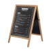 Easel Chalkboard 80 x 60 cm framed wholesaler