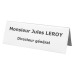 Chevalet Identification Porte-Nom 2 Faces 50 x 200 x  50 mm wholesaler