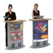COMPTOIR TOTEM-EXPO H.110 x L.90 x P 43 cm wholesaler