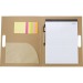 Cardboard conference folder with notepad wholesaler