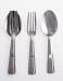 Stainless steel cutlery 2 pieces with clip wholesaler