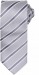 Waffle striped tie, tie promotional
