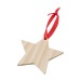 Product thumbnail Wooden Christmas decoration Star 1