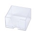 Support bloc papier papier 89x89x77mm, conteneur porte bloc-notes et feuilles de papier promotional