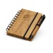 Product thumbnail Bamboo notepad with hard cover pen 2