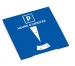 Product thumbnail European blue zone parking disc 0