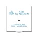 Disque de stationnement carton 15 x 15 cm wholesaler