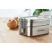 Double chan - stainless steel lunch box., Lunch box and box lunch promotional