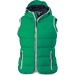 Product thumbnail Sleeveless nautical jacket with hood for women. 0