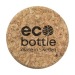 Ecobottle 650 ml of vegetable origin - made in Europe, Eco-Friendly Water Bottle promotional