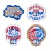 Product thumbnail Embroidered badge 9cm 2