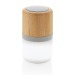 3w bamboo speaker with ambient light wholesaler