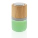 3w bamboo speaker with ambient light, Wooden or bamboo enclosure promotional