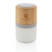 3w bamboo speaker with ambient light, Wooden or bamboo enclosure promotional