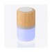 Product thumbnail Illuminated speaker in ABS and bamboo 2