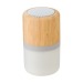 Product thumbnail Illuminated speaker in ABS and bamboo 0