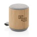 Product thumbnail 3W wireless speaker in bamboo and fabric 4