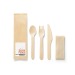 Product thumbnail Wooden cutlery set 2