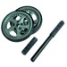 Product thumbnail Abdominal muscle trainer sport wheel 1