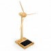 Product thumbnail Wooden wind turbine 30 cm with solar energy 0