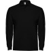 ESTRELLA L/S - Long sleeve polo shirt, 1x1 rib collar and cuffs, 3 button placket, Long sleeve polo promotional