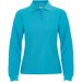 Product thumbnail ESTRELLA WOMAN L/S - Long sleeve polo shirt, 1x1 rib collar and cuffs, 3 button placket 1