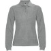 Product thumbnail ESTRELLA WOMAN L/S - Long sleeve polo shirt, 1x1 rib collar and cuffs, 3 button placket 4