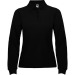 ESTRELLA WOMAN L/S - Long sleeve polo shirt, 1x1 rib collar and cuffs, 3 button placket, woman polo promotional