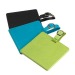 Product thumbnail Square coloured imitation leather golf bag tag 0