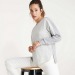Product thumbnail ETNA - Sweatshirt for women, combined with two fabrics and two colours 3
