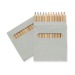 Window case 12 coloured pencils wholesaler