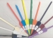 Plastic fan with fabric, range promotional