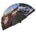 Product thumbnail Plastic fan with fabric 1