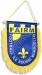 Fanion avec cordelette, Article divers pour supporter promotional
